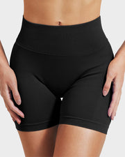 Sculpting High Waist Seamless Yoga Shorts for a Flattering Look