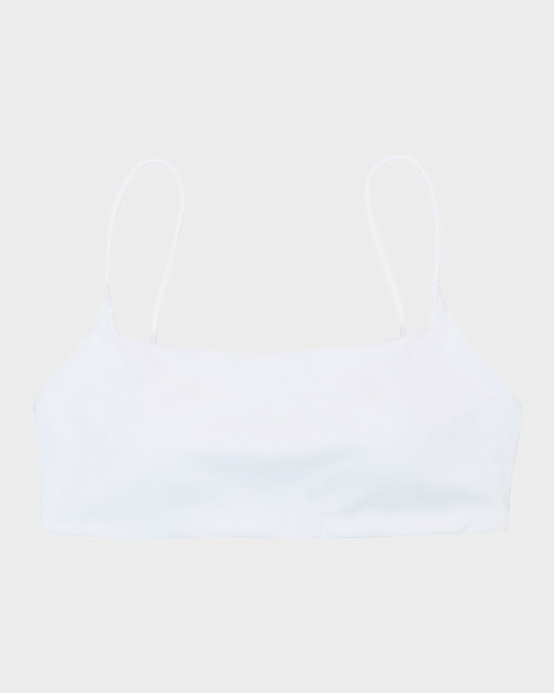 Chic Thin-Strap Sports Bra for Ultimate Comfort