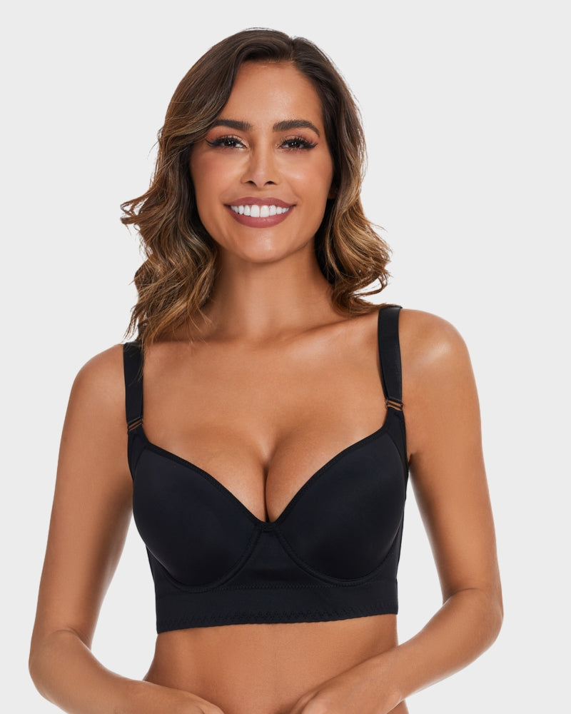 Elevate Your Figure with the SheCurve® Push-Up Longline Smoothing Bra