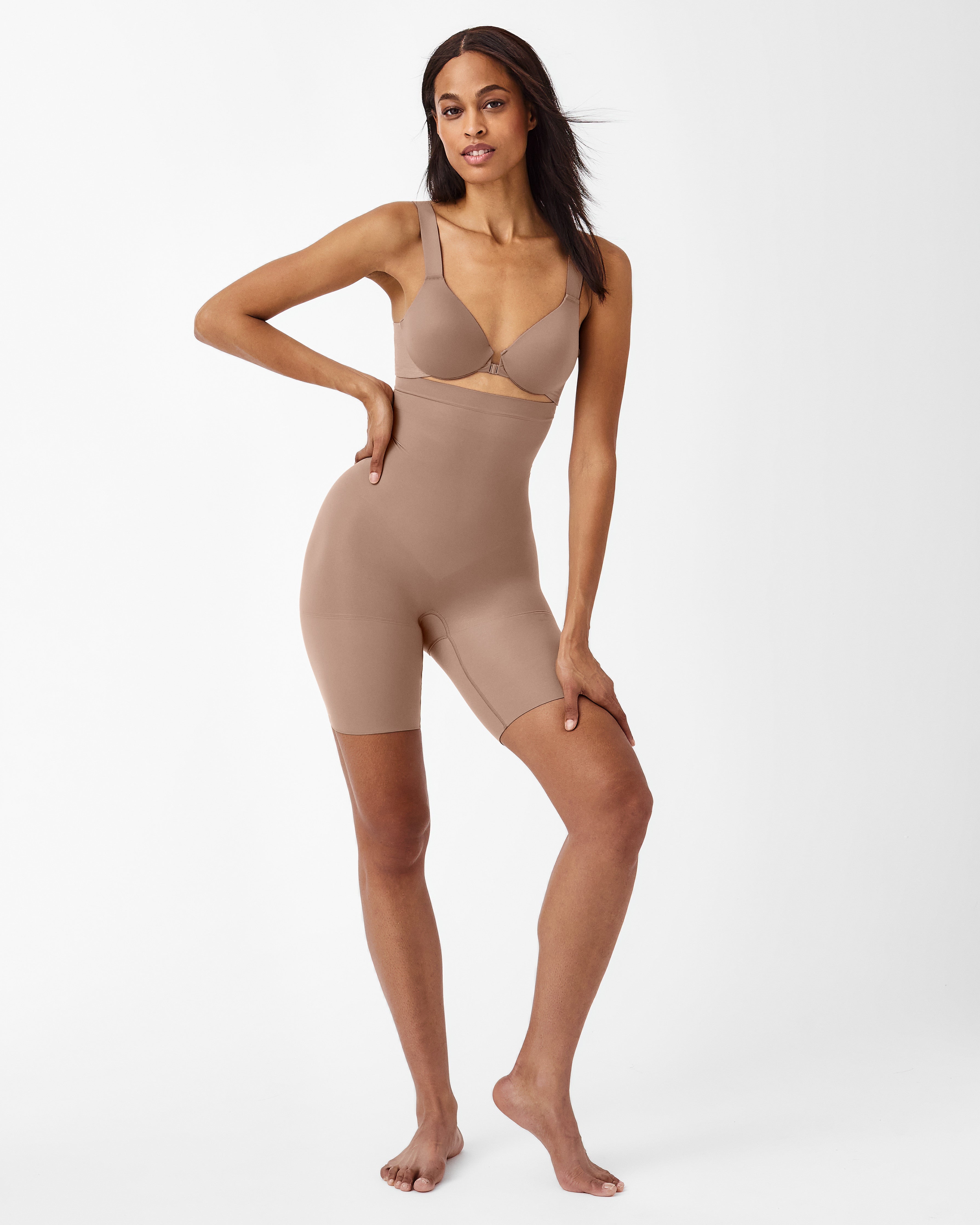 Elevate Your Shape with SPANXsculpt™ Seamless Power High-Waisted Mid-Thigh Shorts