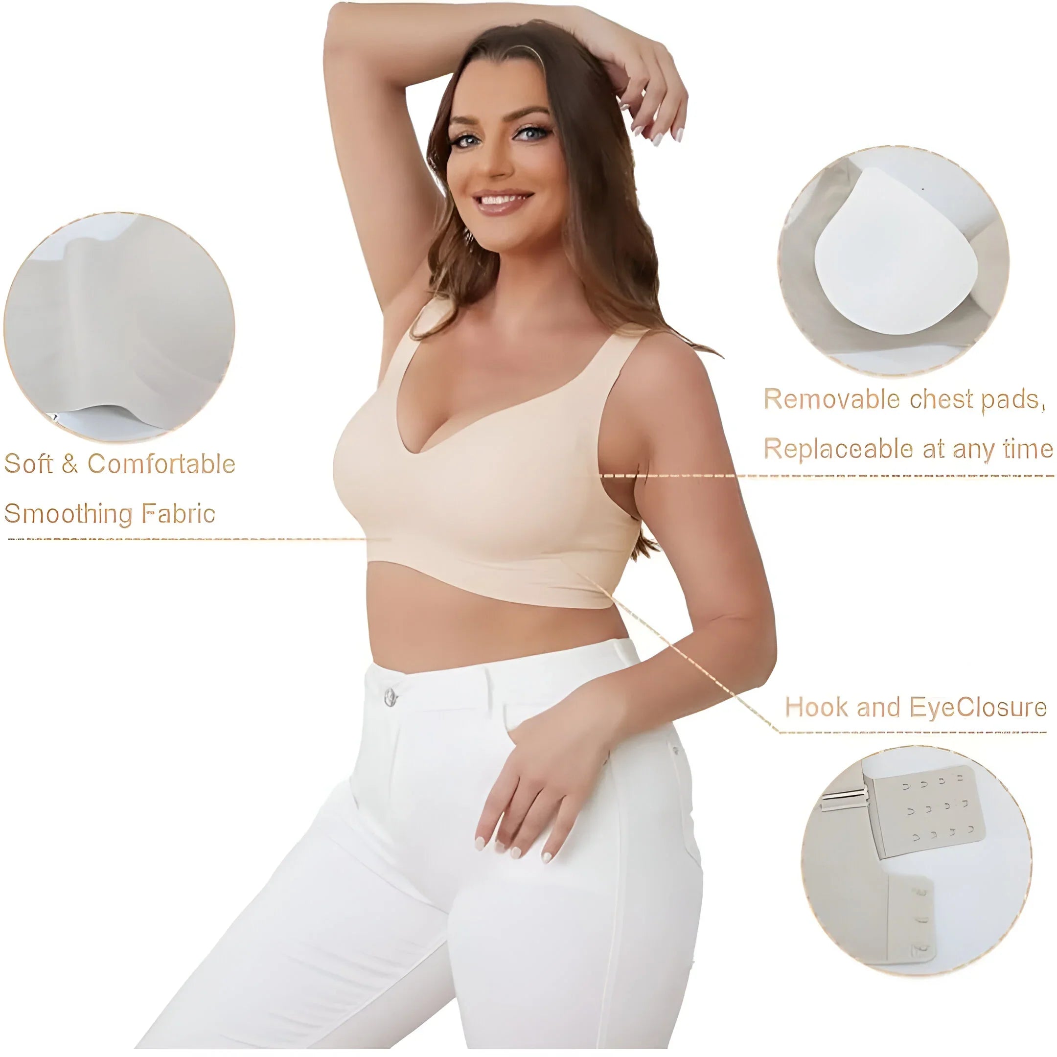 Embrace Comfort & Support with Our Lift & Comfort Wireless Bra™