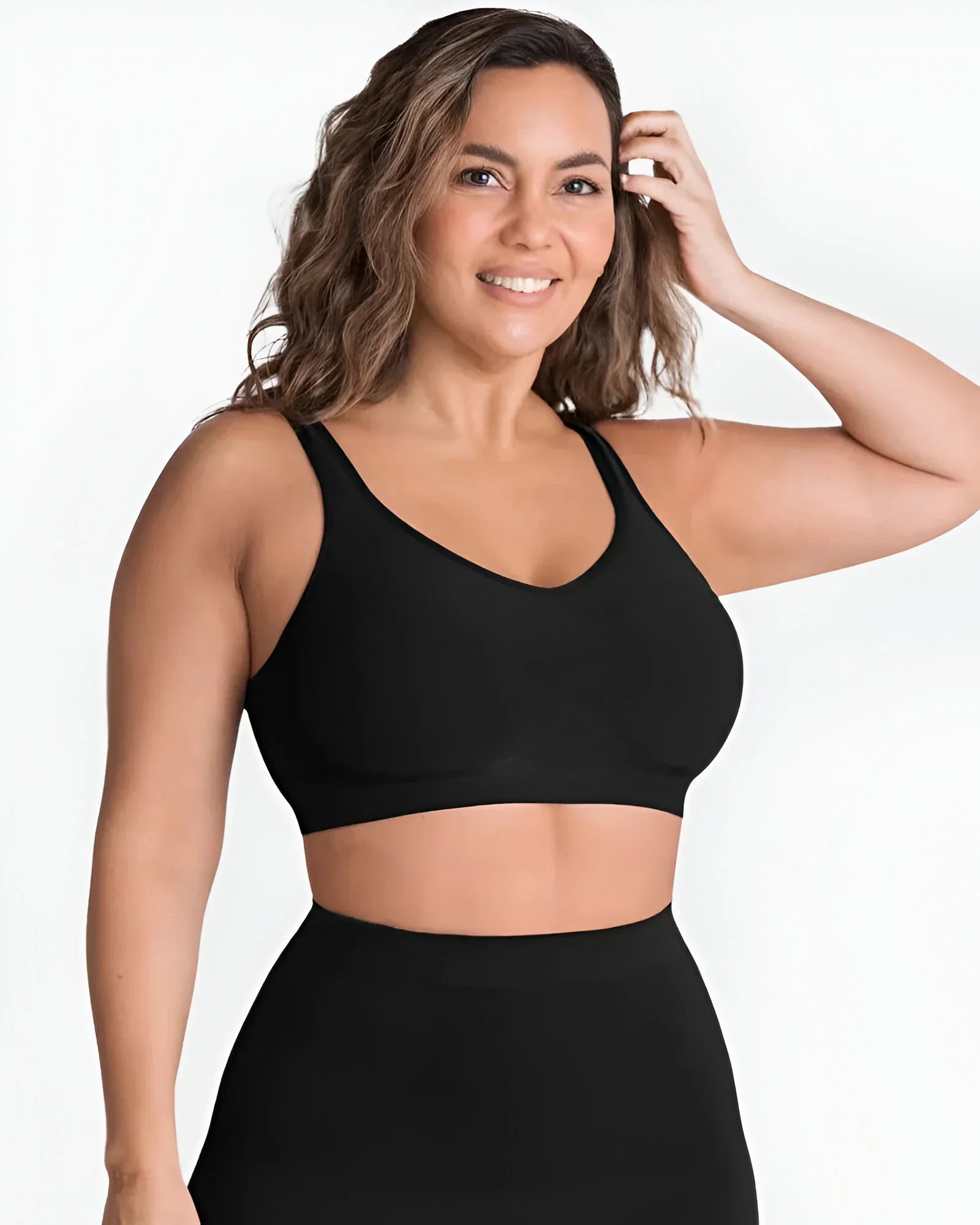 Versatile Wire-Free Shaper Bra with Adjustable Features™