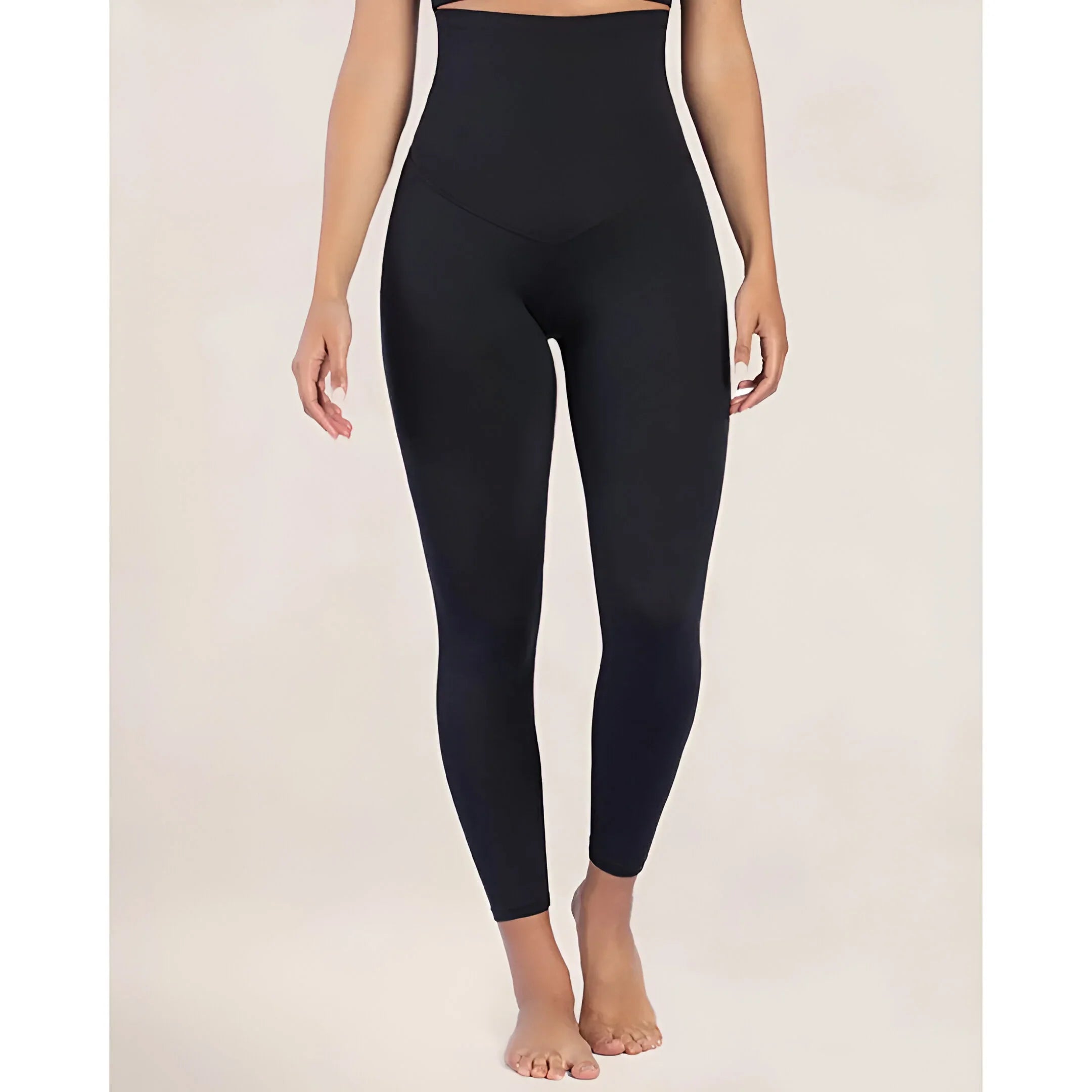 Sculpting High-Rise Black Leggings for Ultimate Comfort™