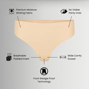 Aura High Rise Everyday Thong: Comfort Meets Style