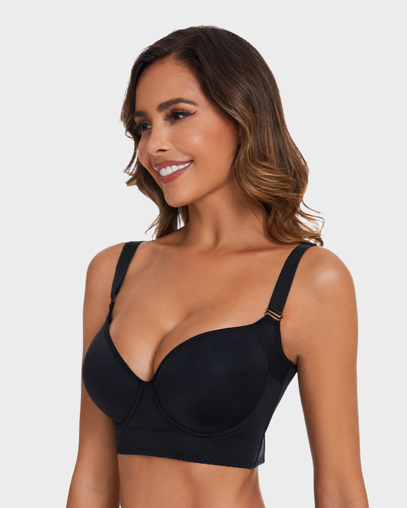 Elevate Your Figure with the SheCurve® Push-Up Longline Smoothing Bra