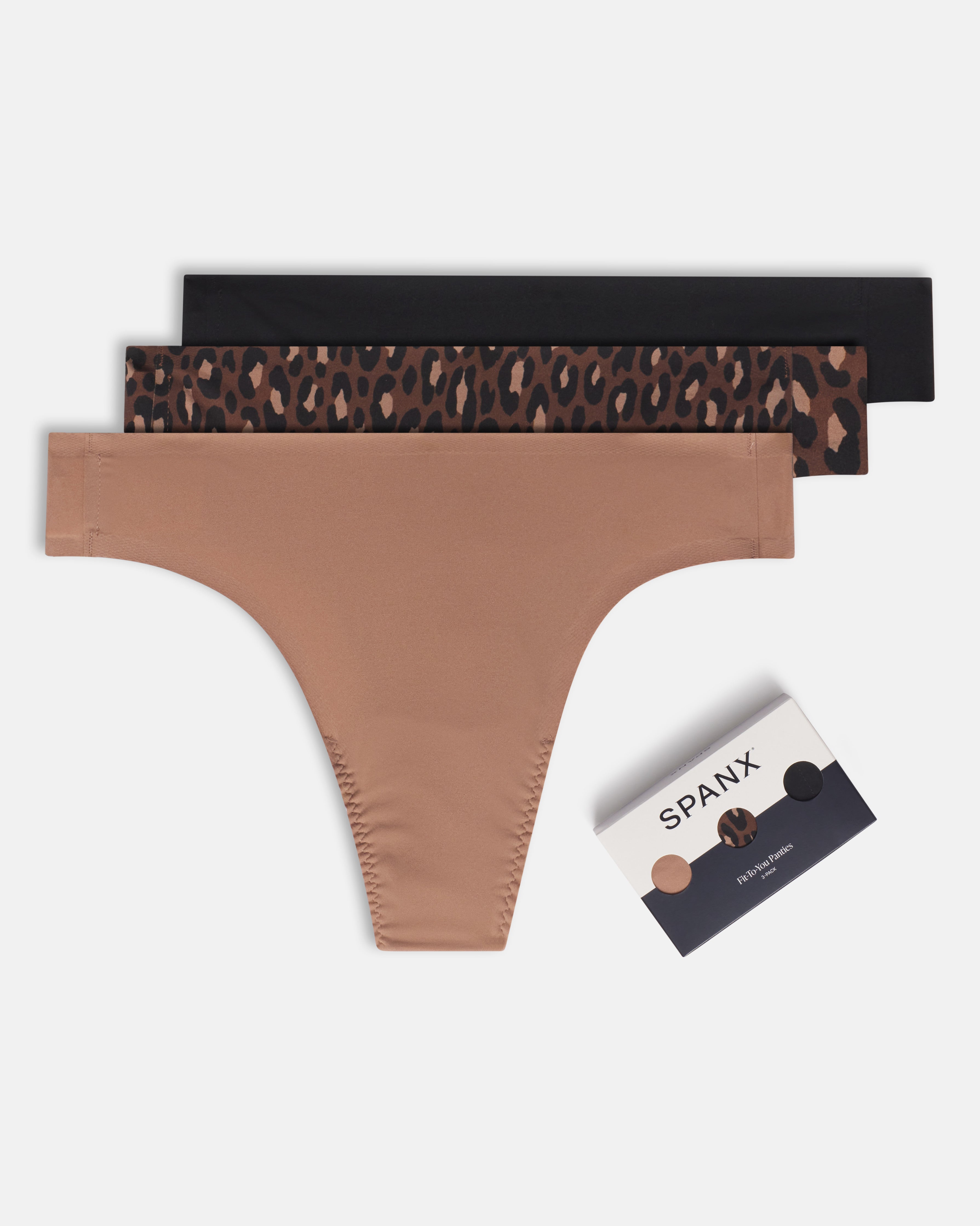 SPANXsmooth™ Custom Fit Thong Trio Box