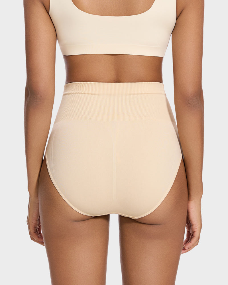 Slimming Mid-Waist Tummy Control Shaping Briefs - Set of 2