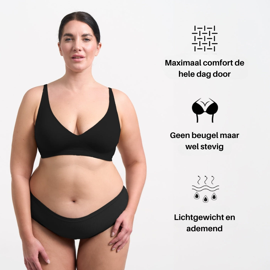 Delightful Comfort Push-Up Bra