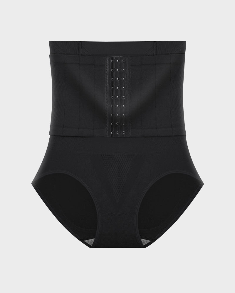 Premium Double-Layer High Waist Shaping Panty for Optimal Tummy Control