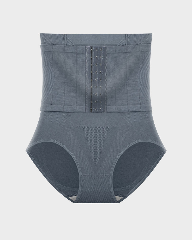 Premium Double-Layer High Waist Shaping Panty for Optimal Tummy Control