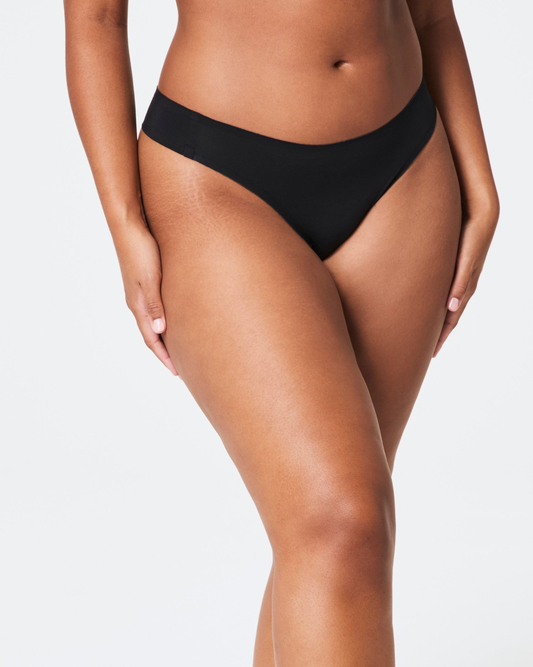 Experience Ultimate Comfort: SPANXsmoothâ„¢ Fit-To-You Modal Thong 3-Pack Box