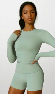 Sofy Stylish Long Sleeve Yoga Top