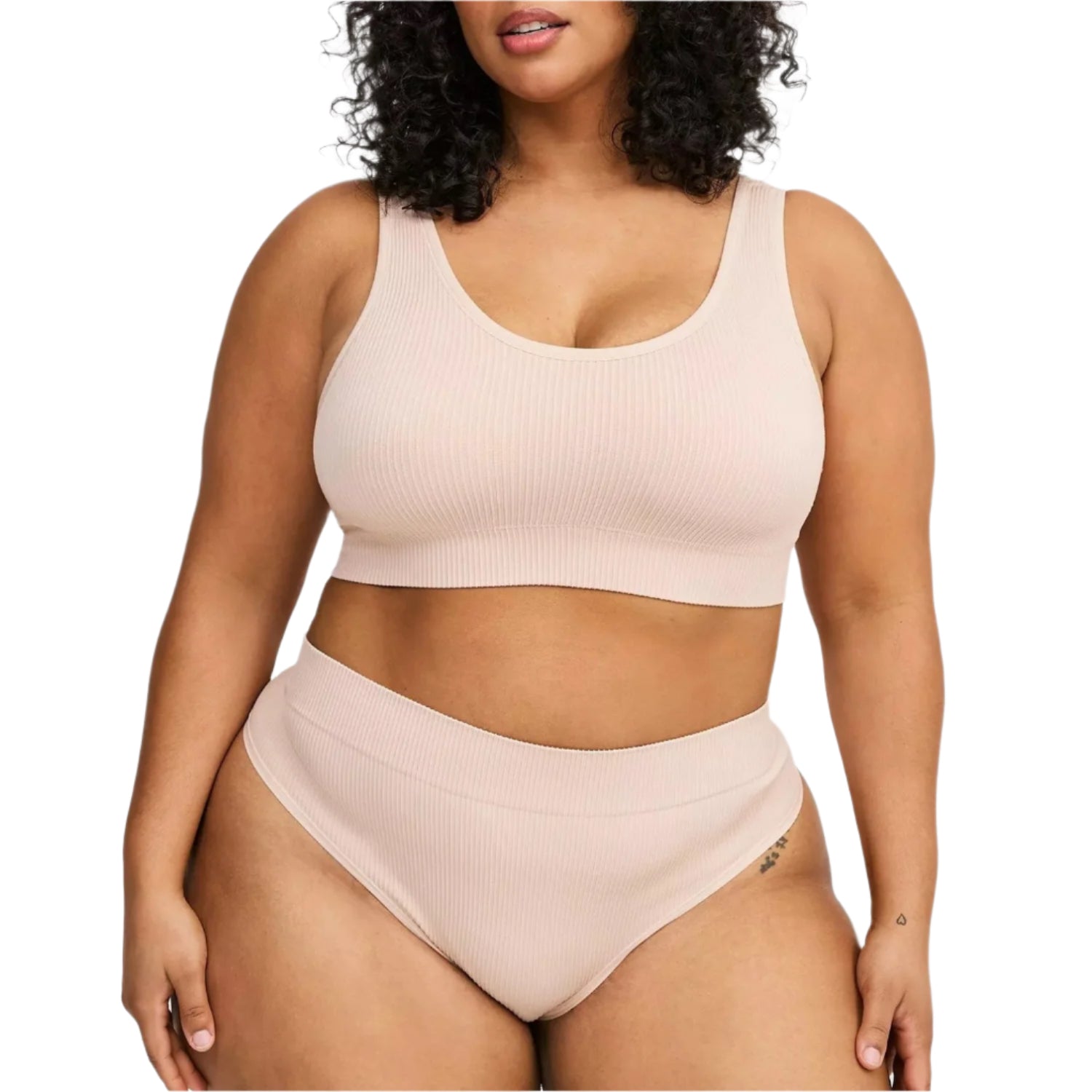 The Soft Rib High-Waist