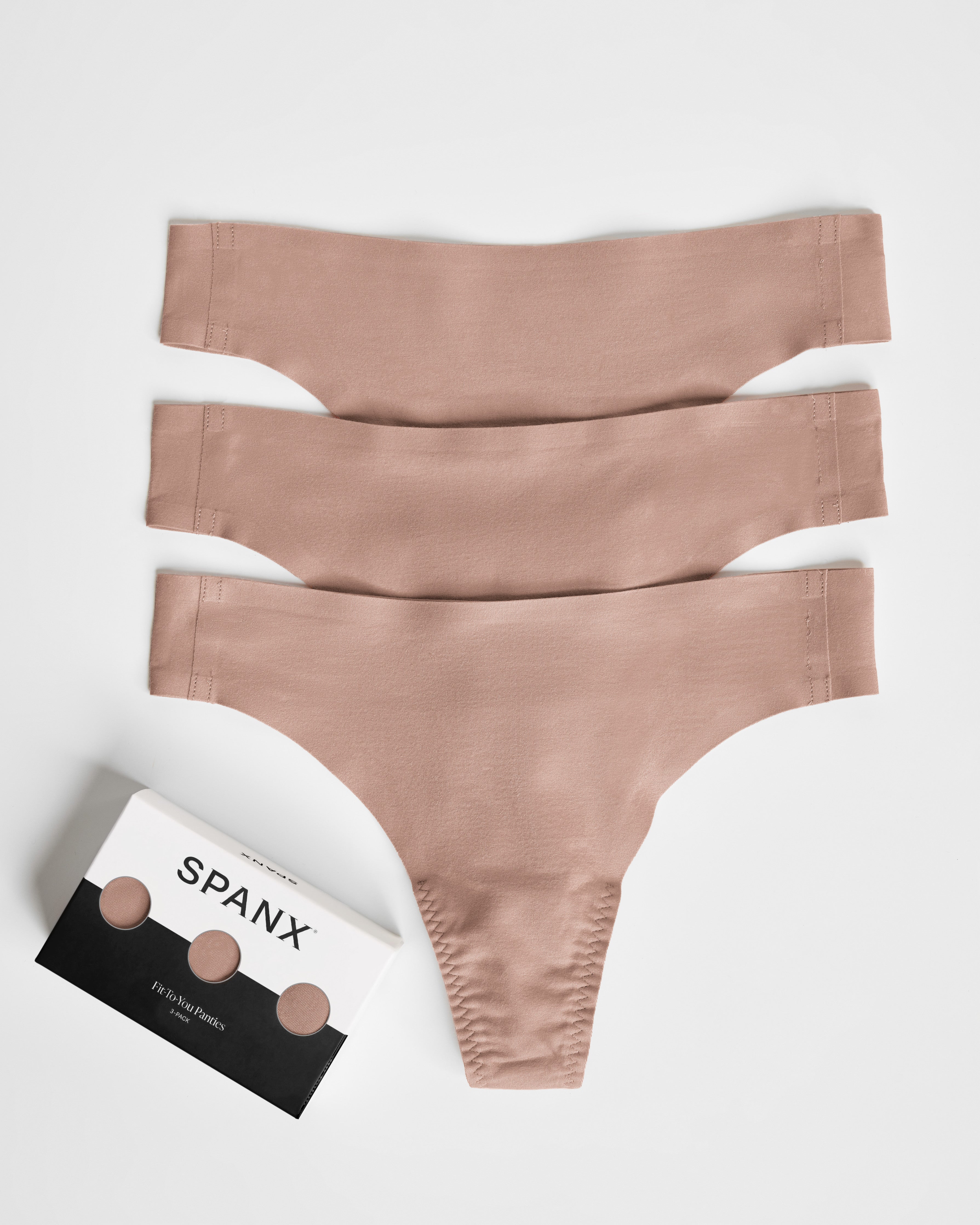 SPANXsmooth™ Custom Fit Thong Trio Box