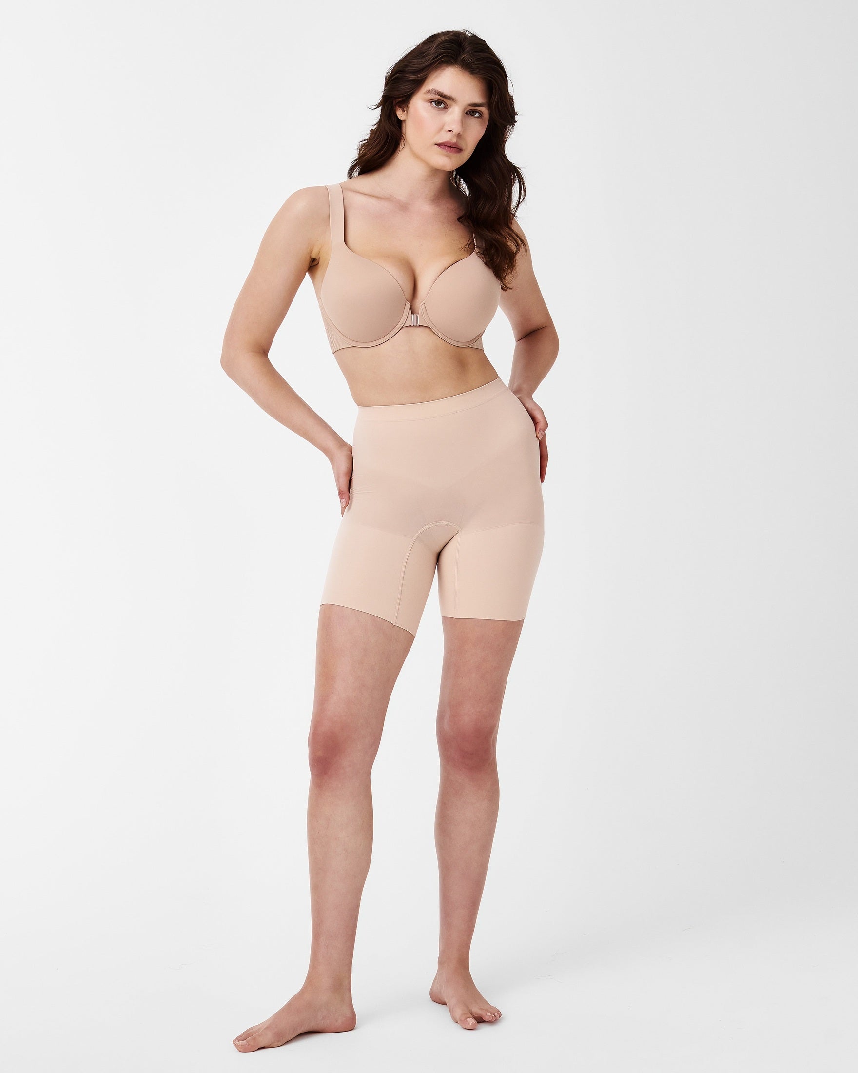 Transform Your Silhouette with SPANXsculpt™ Seamless Power Mid-Thigh Shaper Shorts