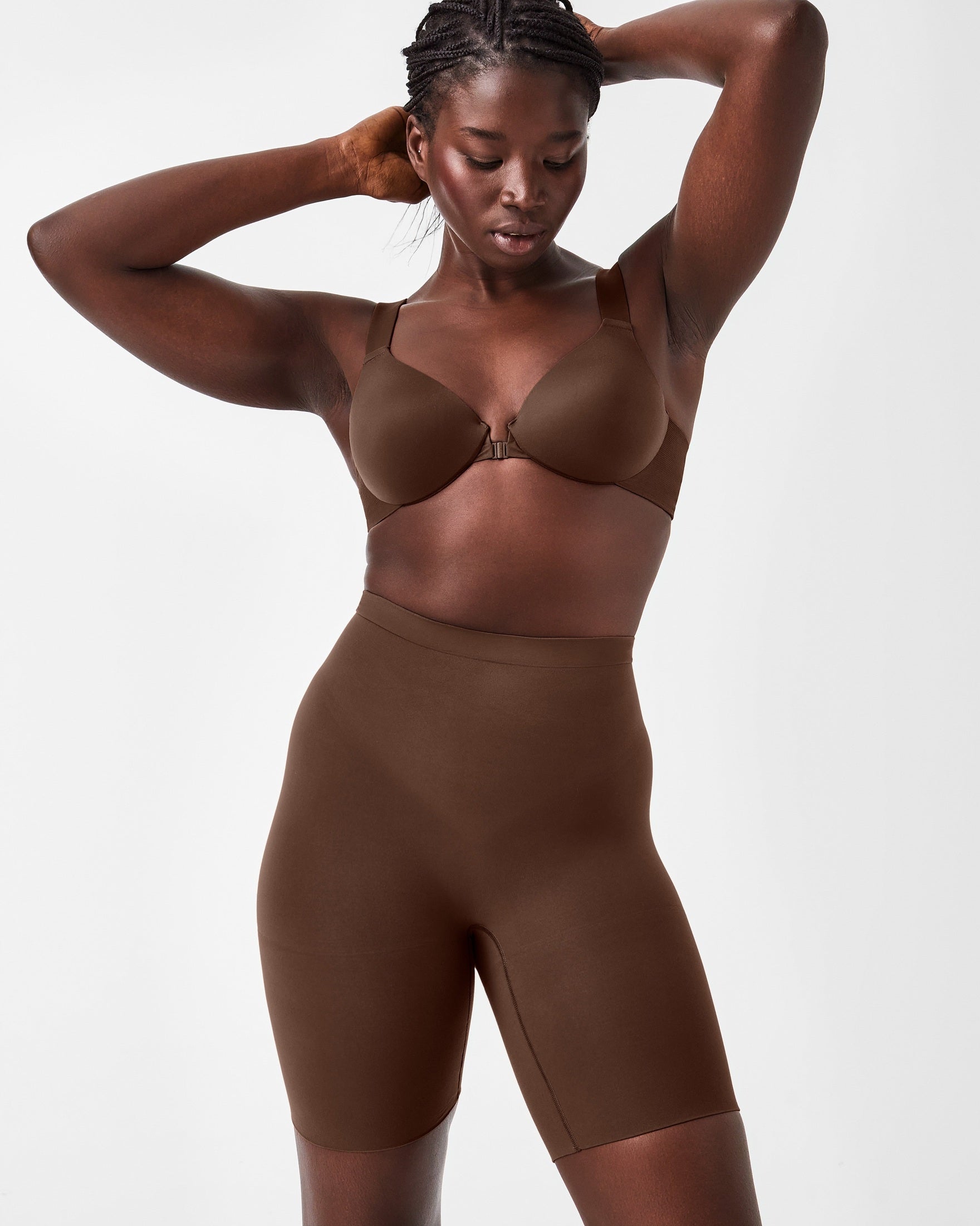 Transform Your Silhouette with SPANXsculpt™ Seamless Power Mid-Thigh Shaper Shorts