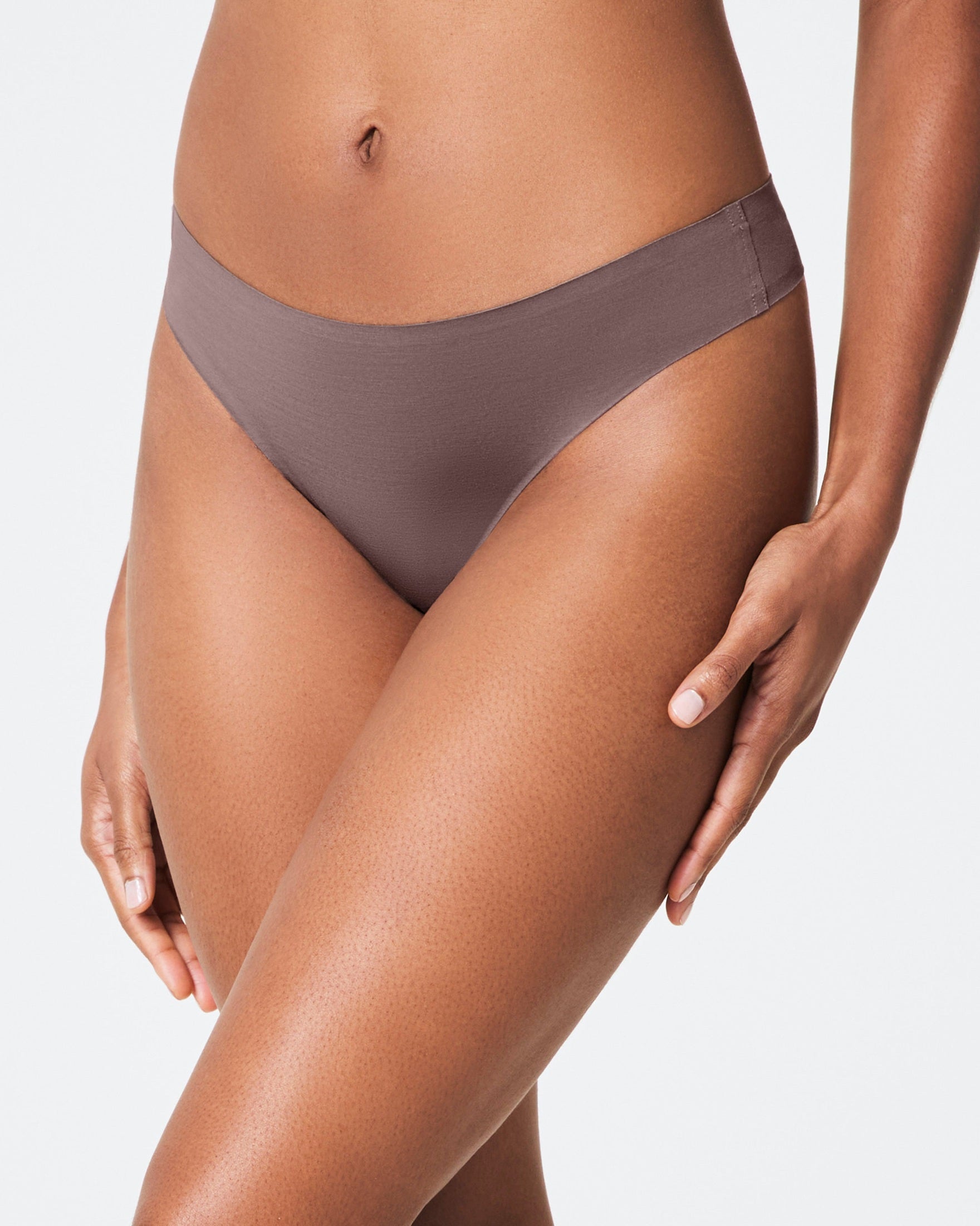 Experience Ultimate Comfort: SPANXsmoothâ„¢ Fit-To-You Modal Thong 3-Pack Box