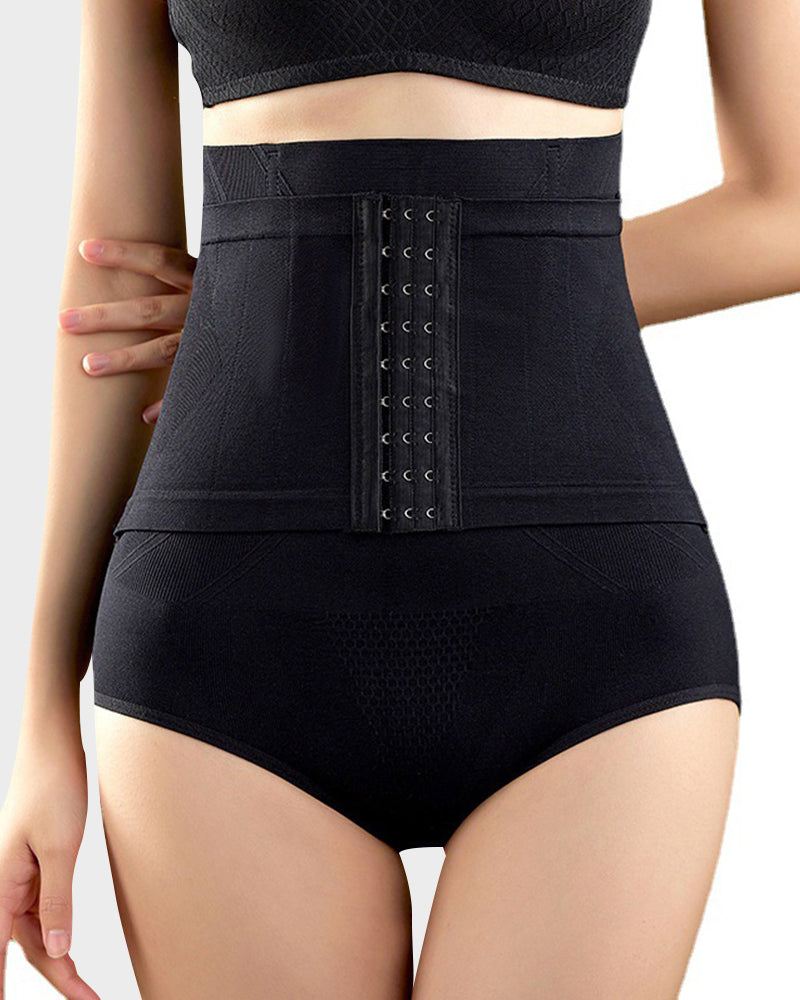 Premium Double-Layer High Waist Shaping Panty for Optimal Tummy Control