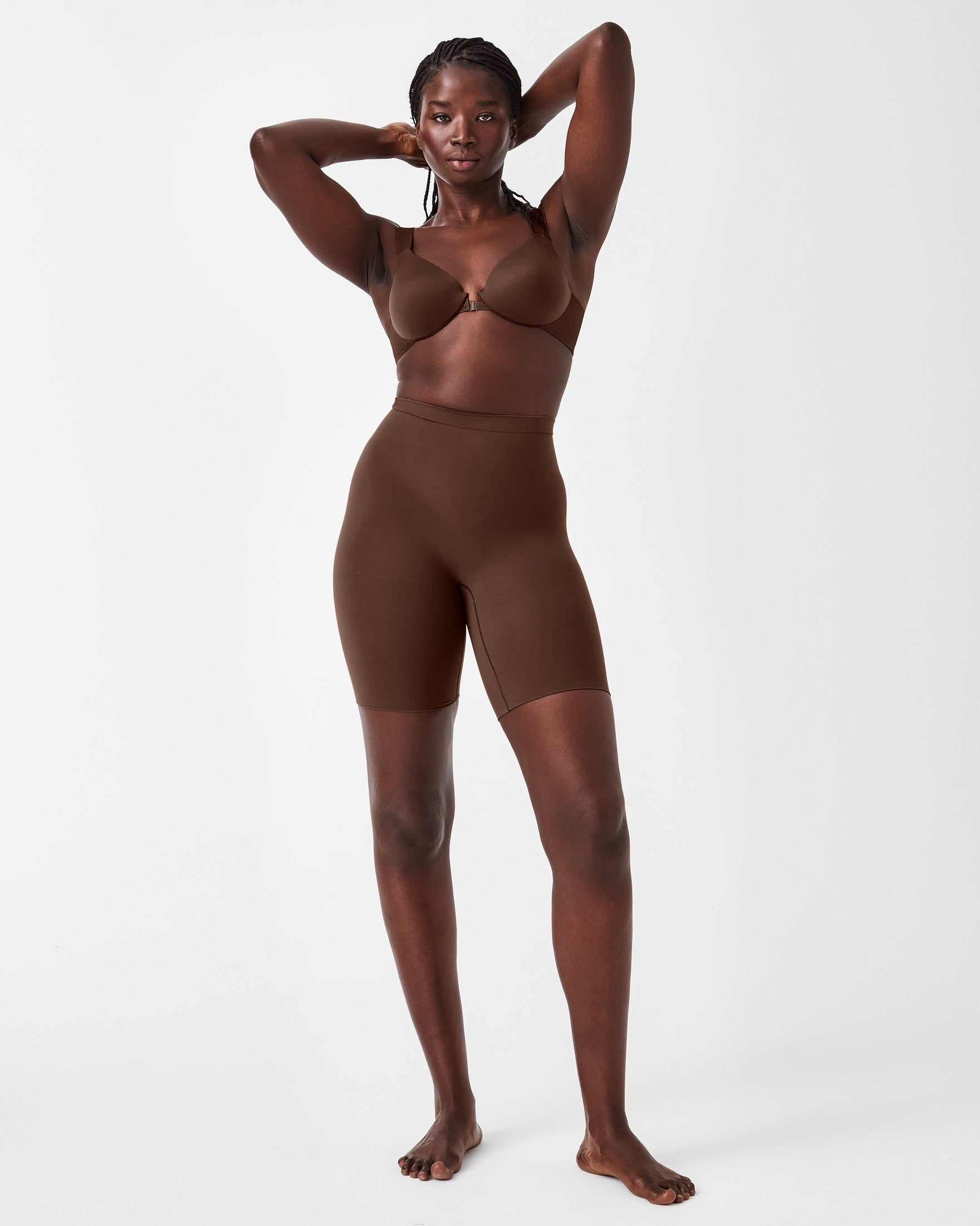 Transform Your Silhouette with SPANXsculpt™ Seamless Power Mid-Thigh Shaper Shorts