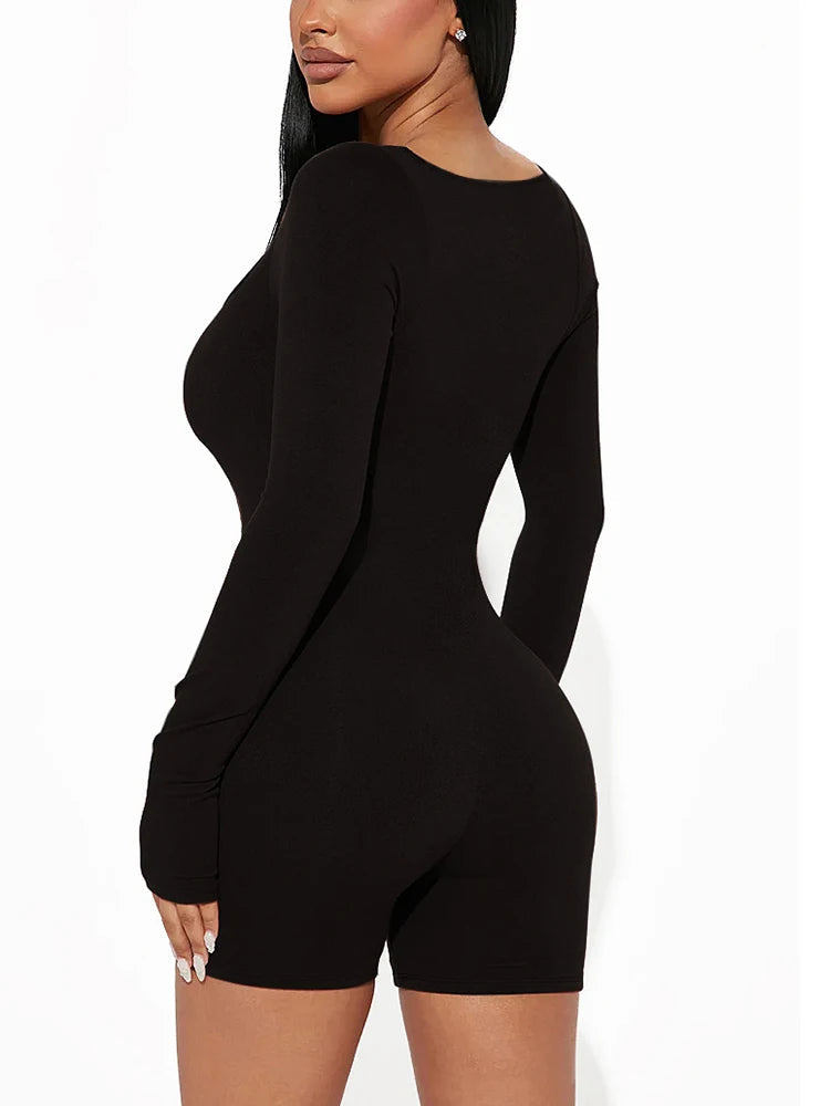 Stylish Sofy Long Sleeve Jumpsuit for Effortless Chic