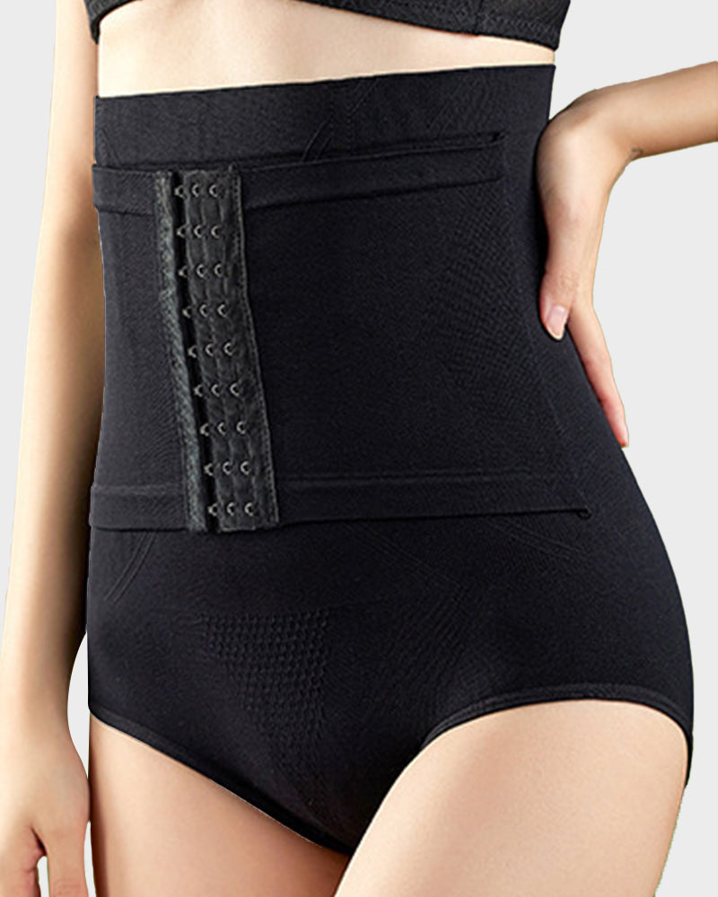 Premium Double-Layer High Waist Shaping Panty for Optimal Tummy Control