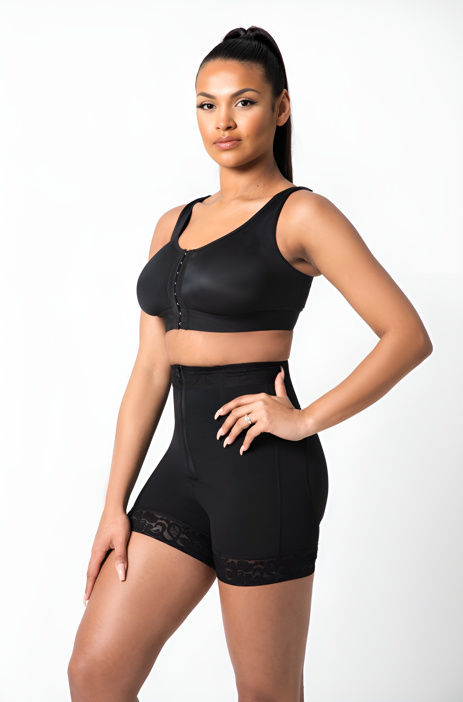 Sofy Shaping Pants with Convenient Zipper Design