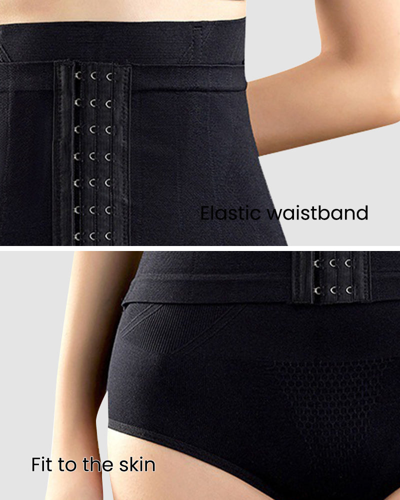 Premium Double-Layer High Waist Shaping Panty for Optimal Tummy Control