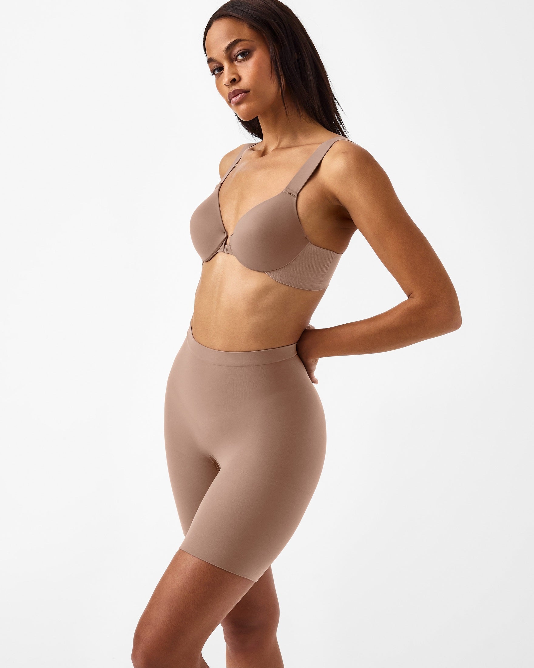 Transform Your Silhouette with SPANXsculpt™ Seamless Power Mid-Thigh Shaper Shorts