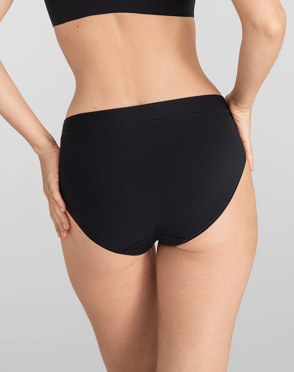 Comfortable BlissWear Mid-Rise Briefs for All-Day Ease