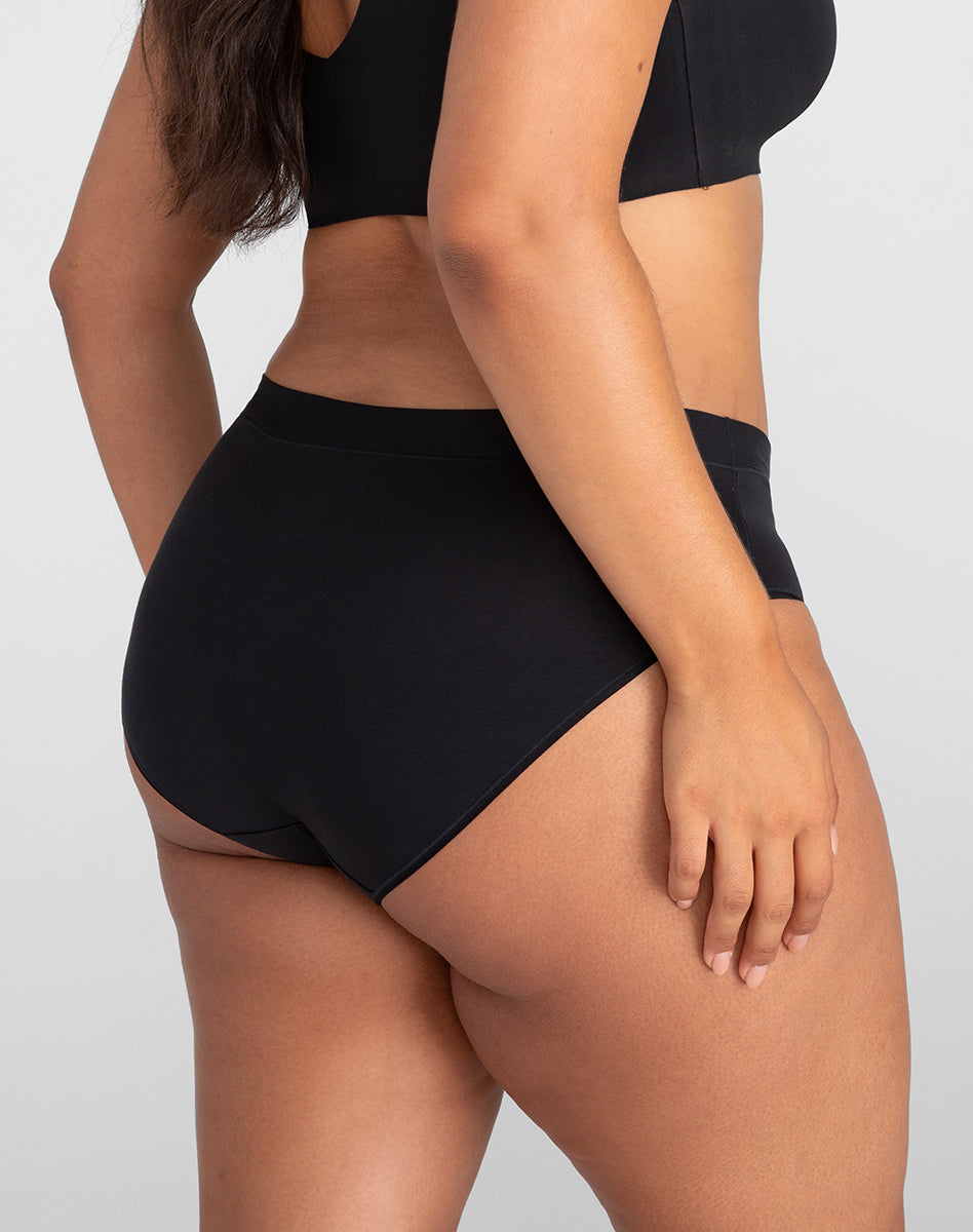 Comfortable BlissWear Mid-Rise Briefs for All-Day Ease