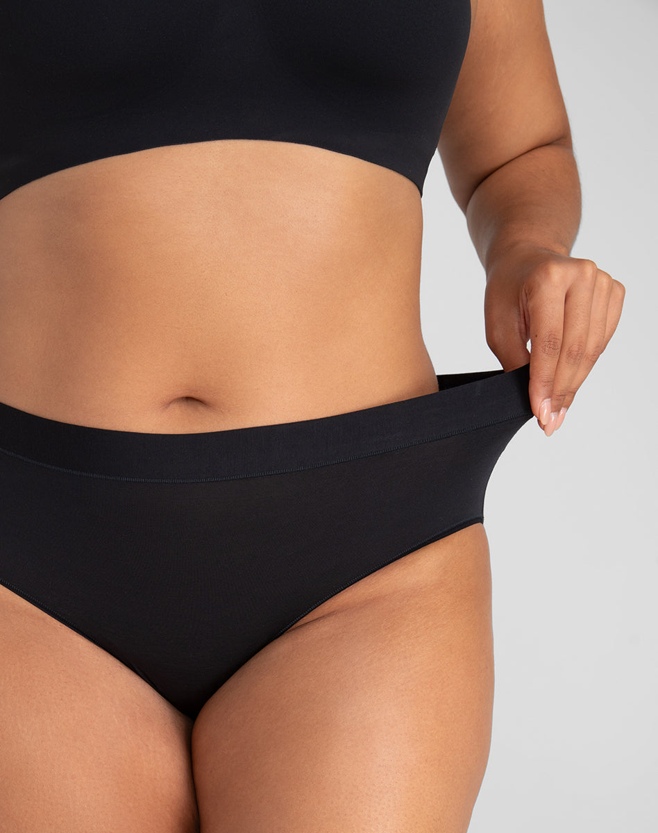 Comfortable BlissWear Mid-Rise Briefs for All-Day Ease