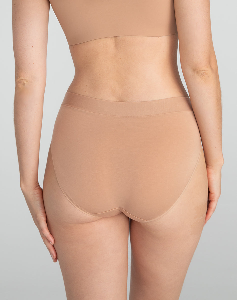 Comfortable BlissWear Mid-Rise Briefs for All-Day Ease