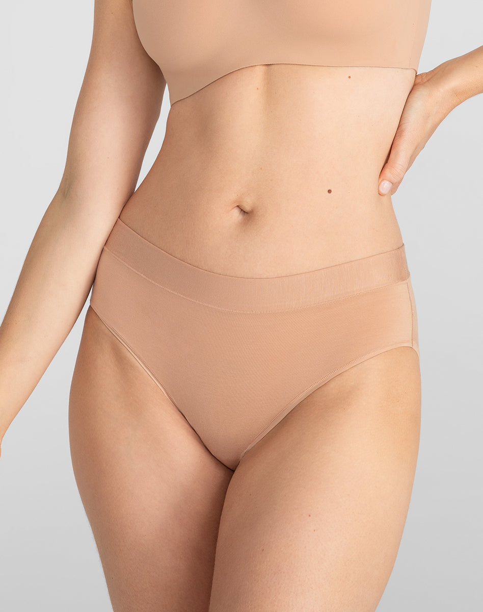 Comfortable BlissWear Mid-Rise Briefs for All-Day Ease
