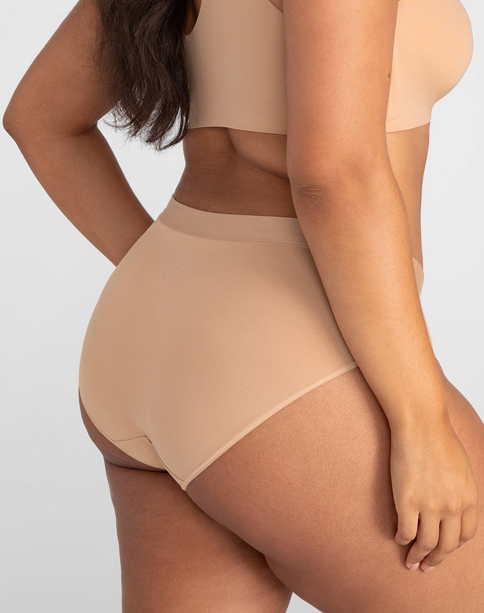 Comfortable BlissWear Mid-Rise Briefs for All-Day Ease