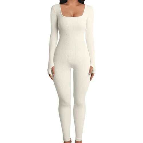 Sofy Stylish Long Sleeve All-in-One Jumpsuit