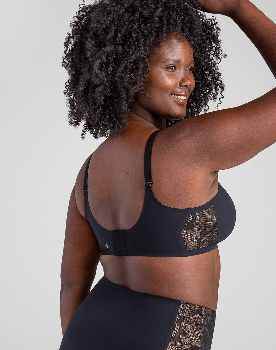 Elegant CrossOver Lace Bra for a Stunning Silhouette