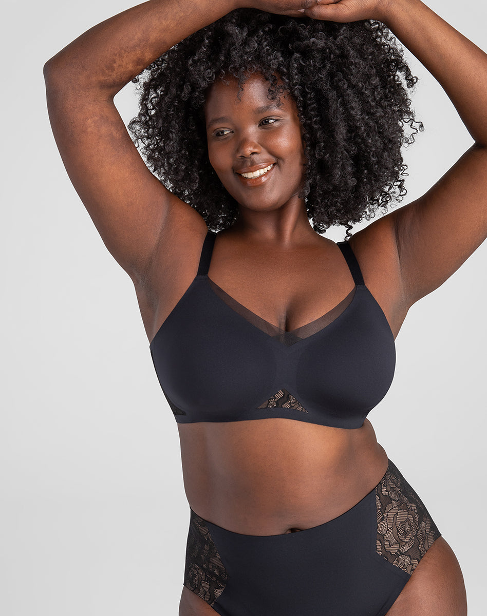 Elegant CrossOver Lace Bra for a Stunning Silhouette