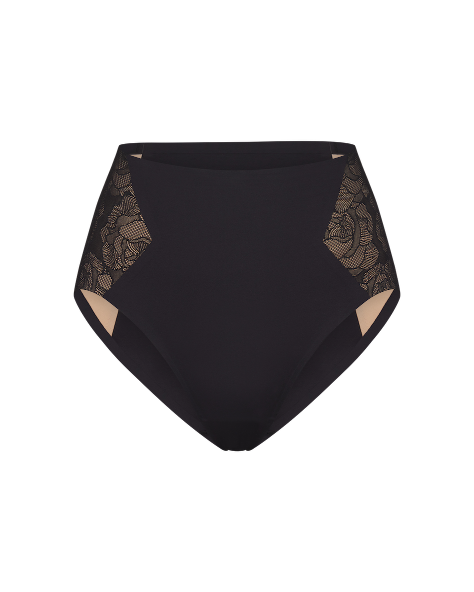 Elegant Lace CrossOver Briefs