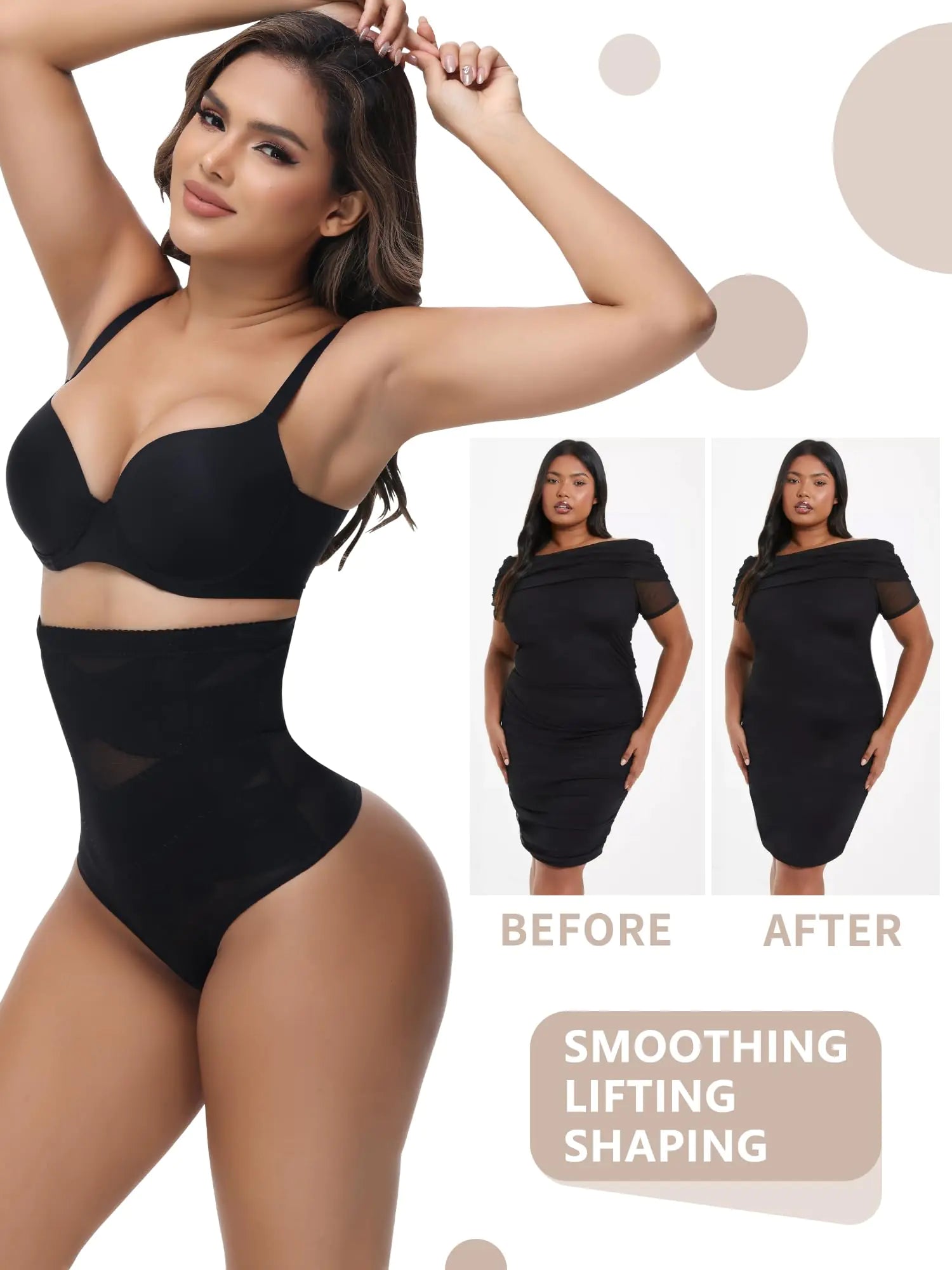 Sculpt & Shape Tummy Control Thong by SOFY