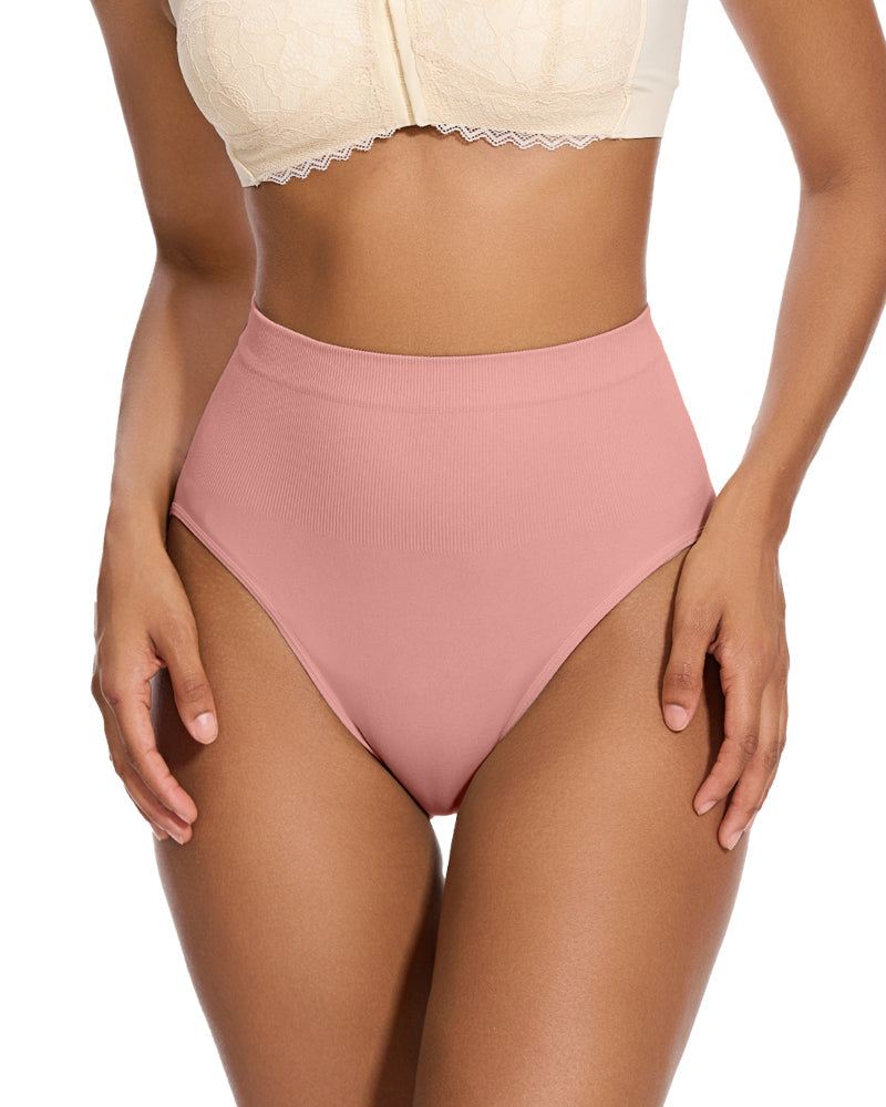 Slimming Mid-Waist Tummy Control Shaping Briefs - Set of 2