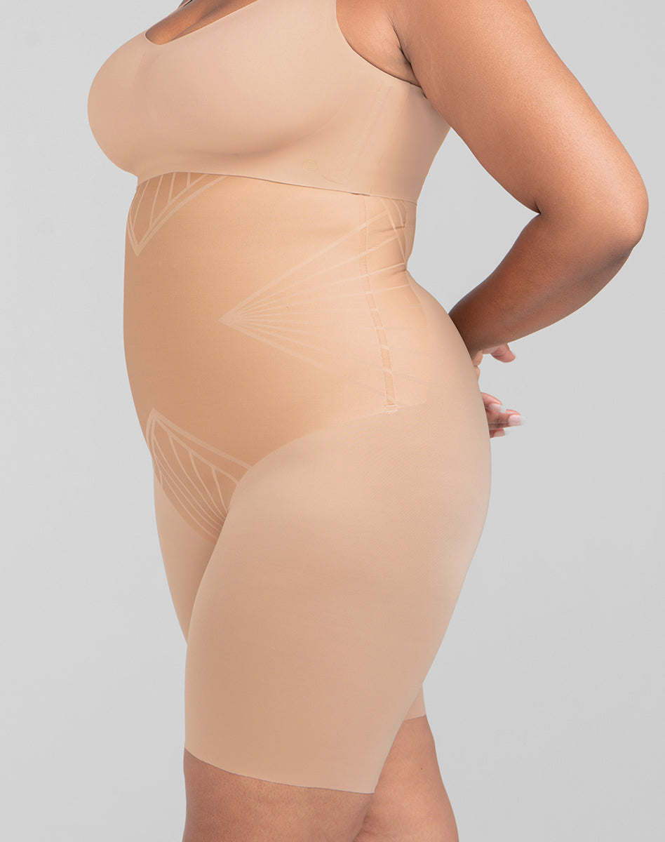 Sculpting High-Waist Shorts for a Flattering Fit