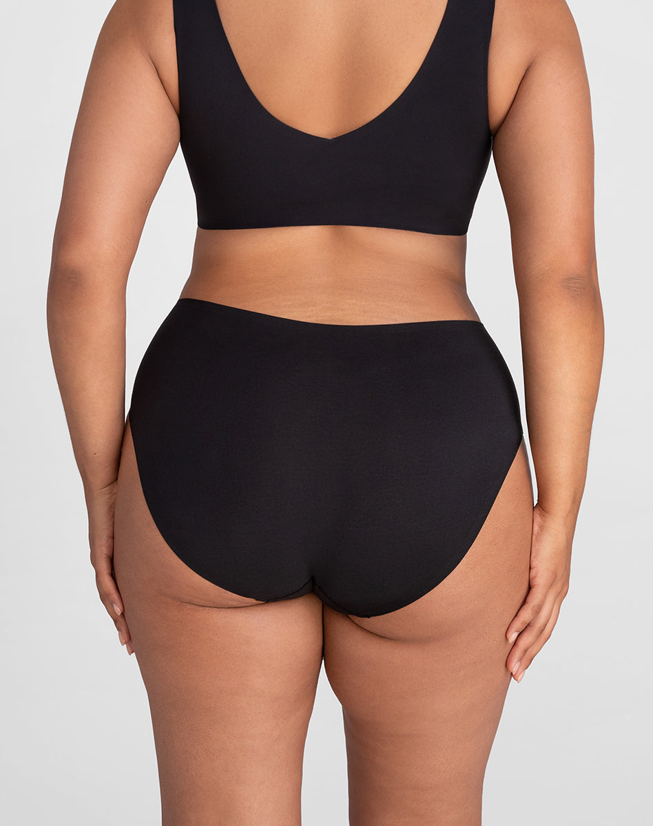 Luxurious SoftForm Cotton High-Rise Brief for Ultimate Comfort