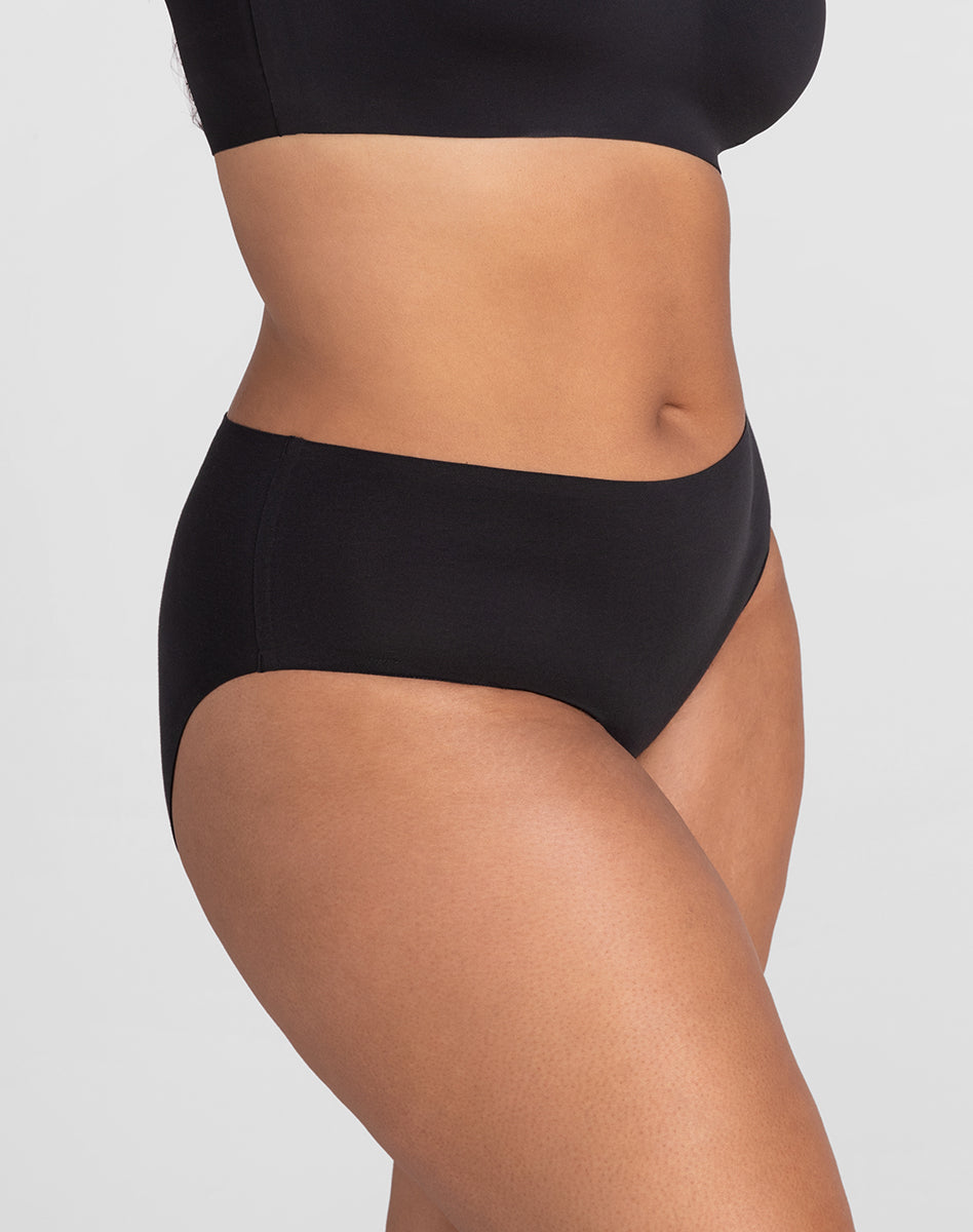 Luxurious SoftForm Cotton High-Rise Brief for Ultimate Comfort