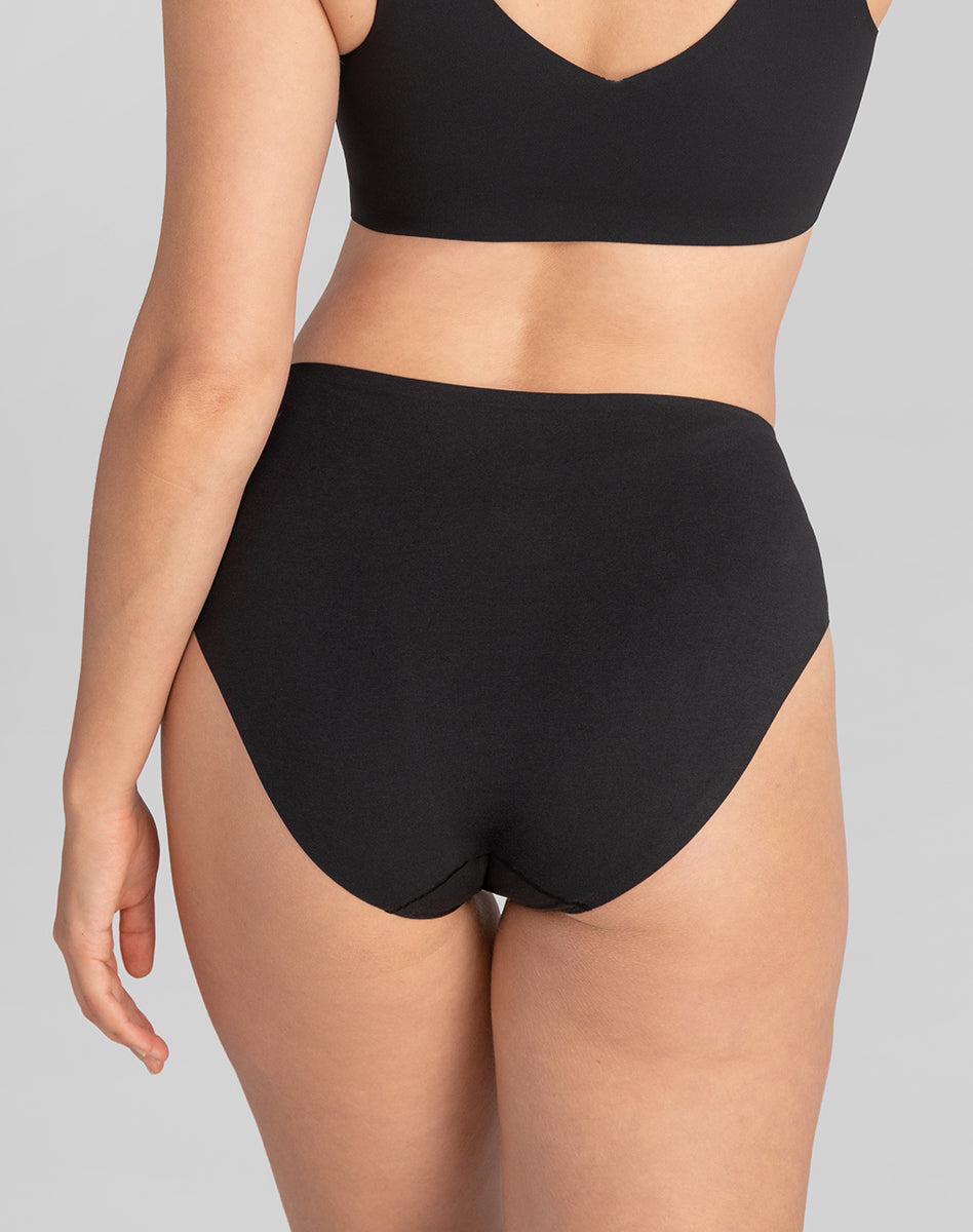 Luxurious SoftForm Cotton High-Rise Brief for Ultimate Comfort