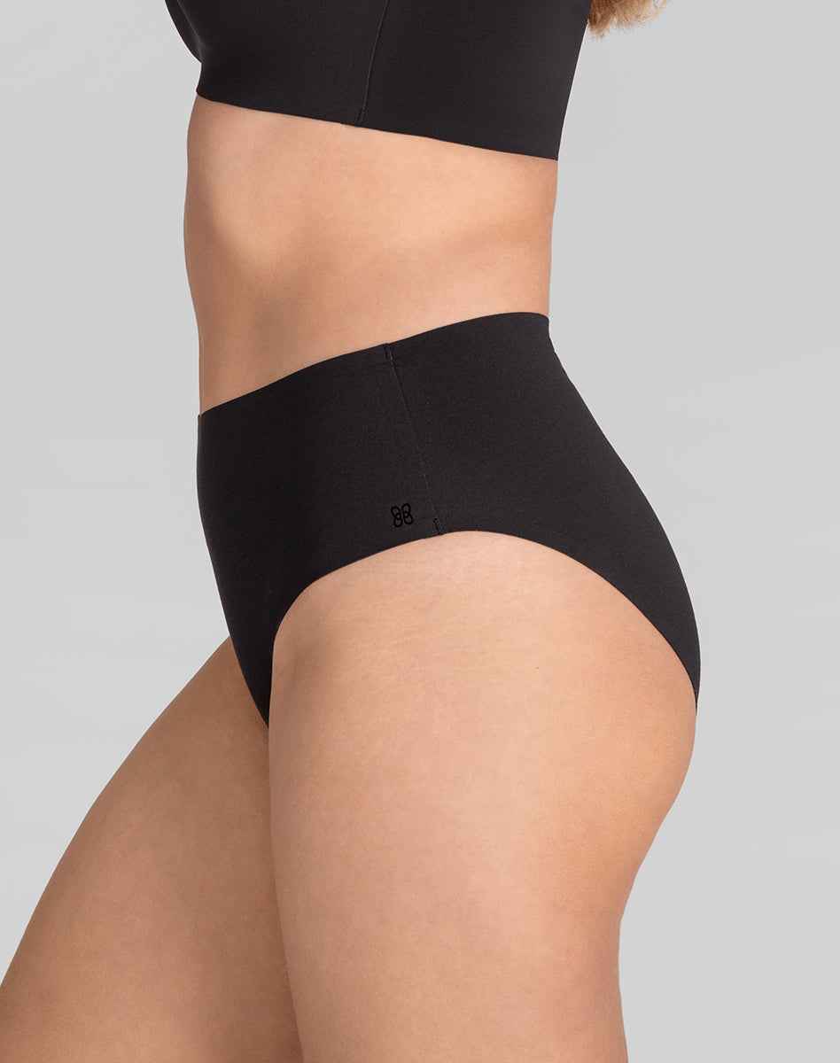 Luxurious SoftForm Cotton High-Rise Brief for Ultimate Comfort