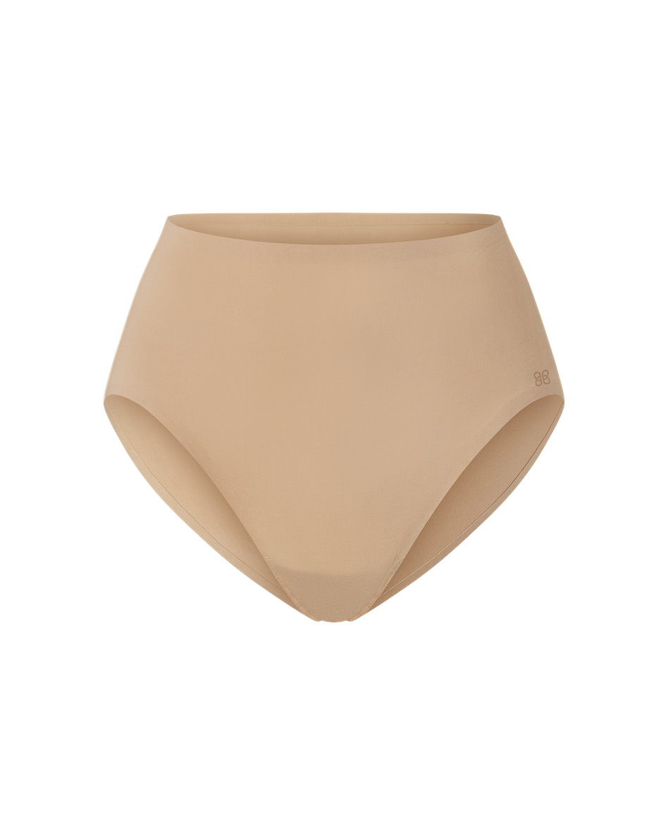 Luxurious SoftForm Cotton High-Rise Brief for Ultimate Comfort