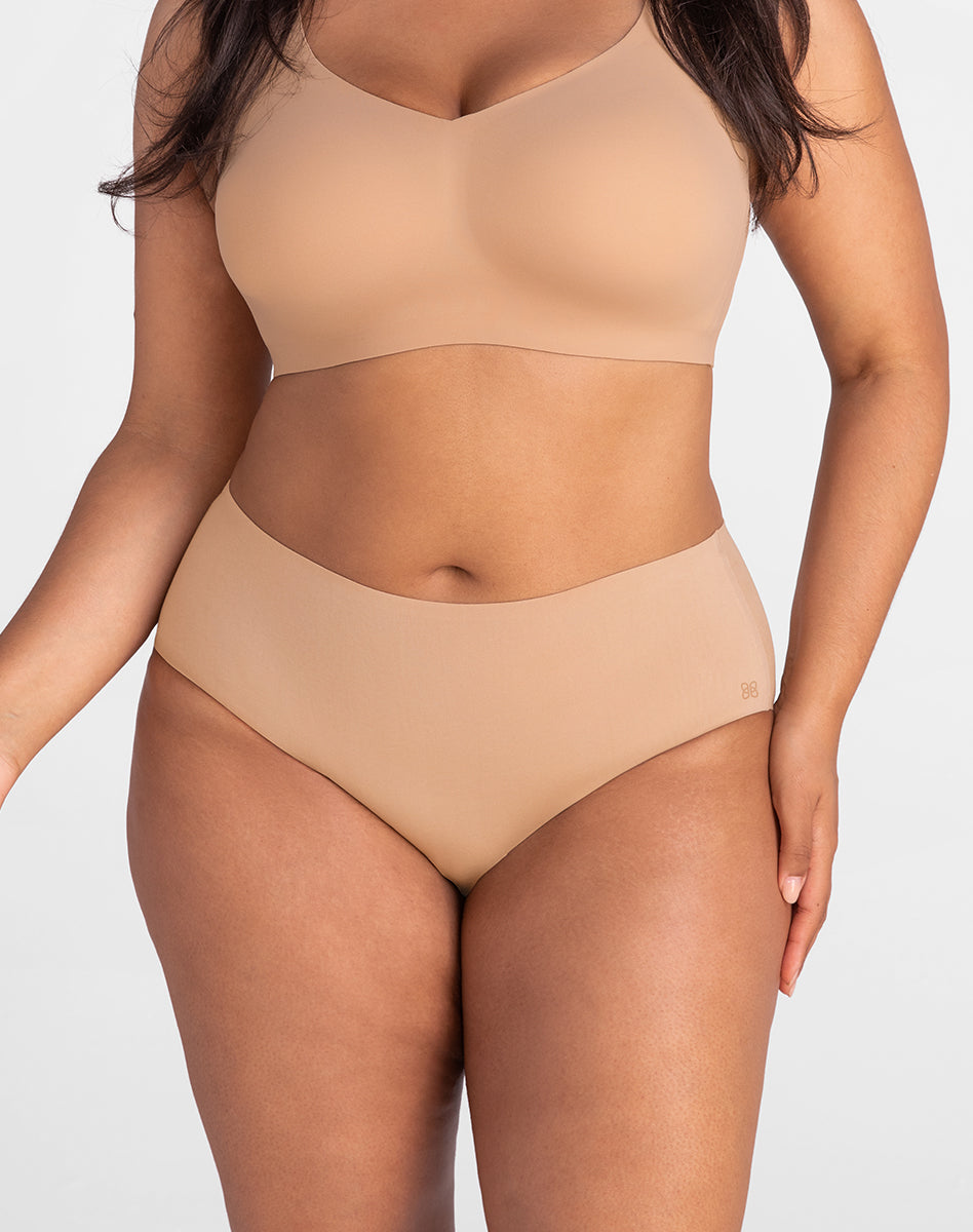 Luxurious SoftForm Cotton High-Rise Brief for Ultimate Comfort