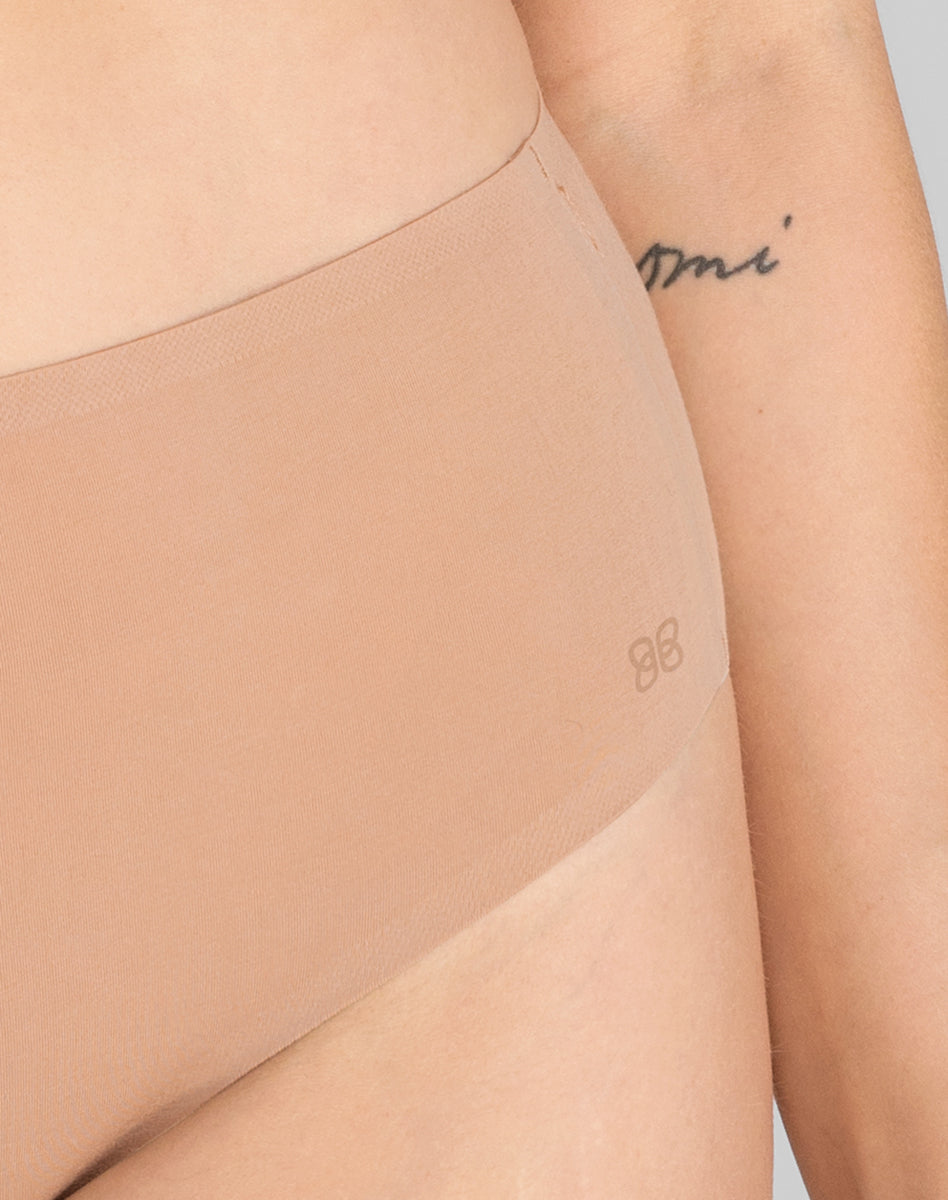 Luxurious SoftForm Cotton High-Rise Brief for Ultimate Comfort