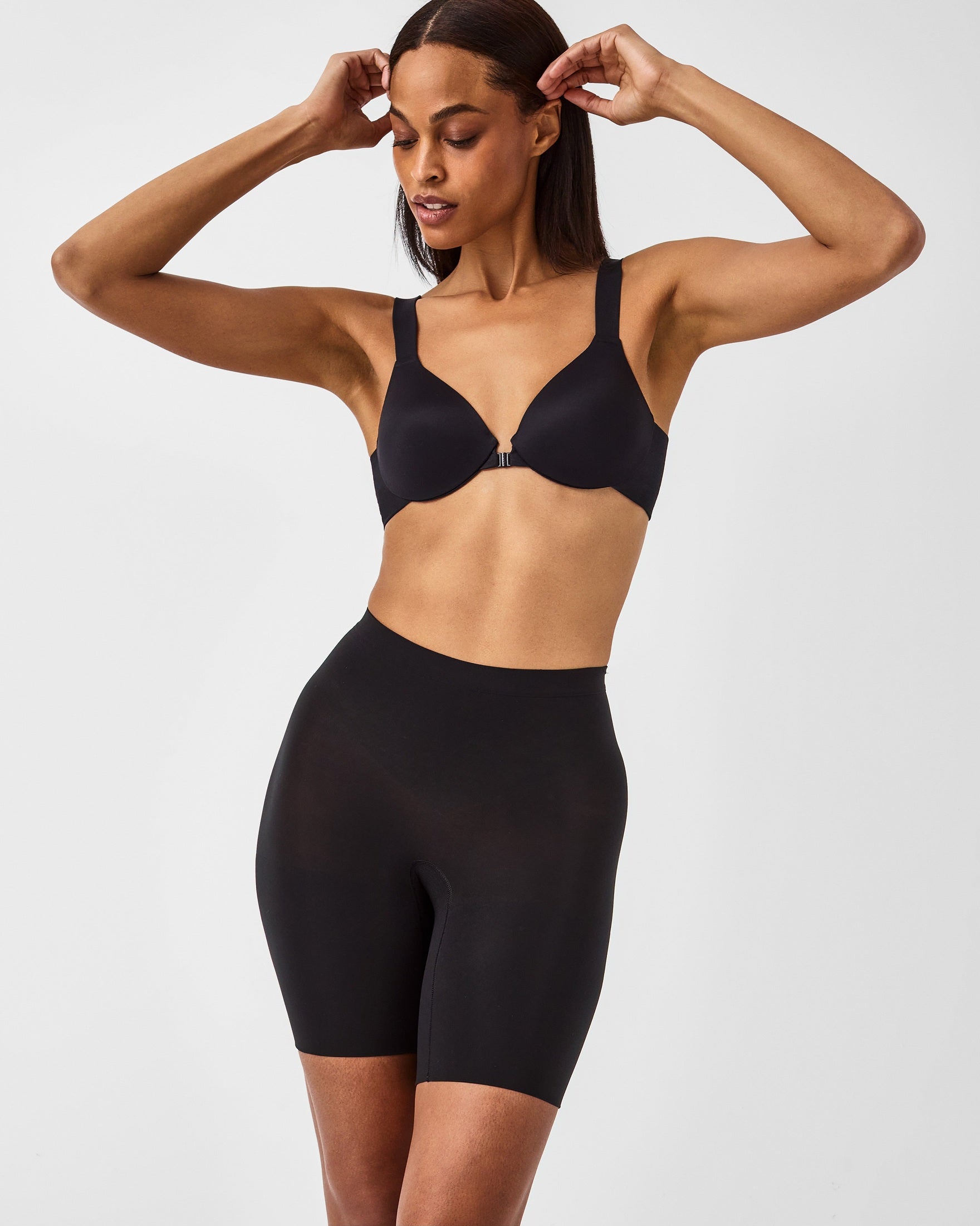 Transform Your Silhouette with SPANXsculpt™ Seamless Power Mid-Thigh Shaper Shorts