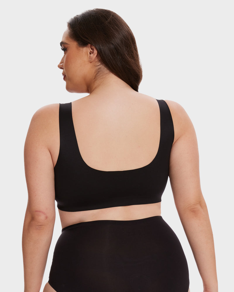 5D Shaping Wireless Bra with Lace Front Closure – Ultimate Comfort and Style